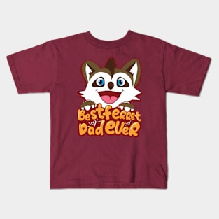 Best ferret dad ever Kids T-Shirt